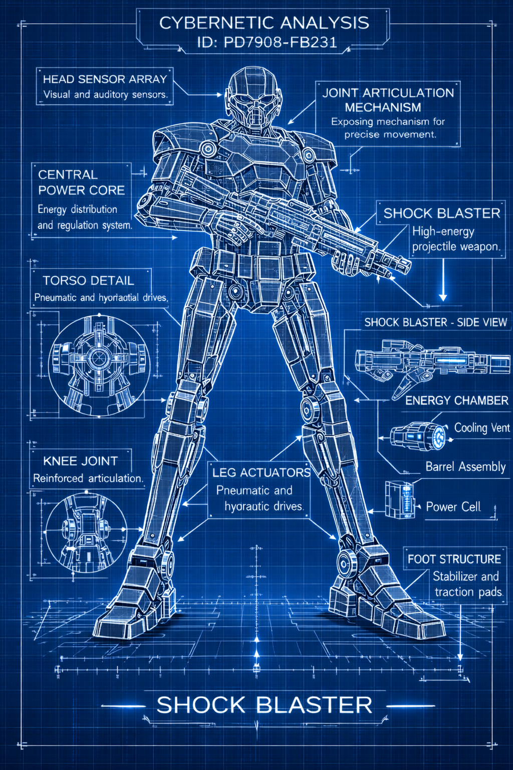 DT-9 Shock blueprint