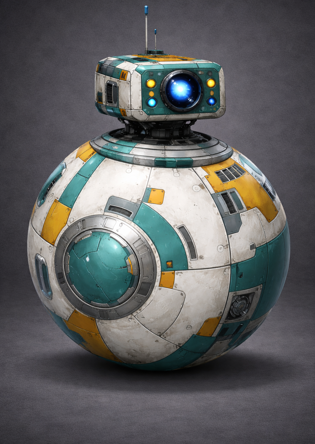 ORB-8 rolling across deck plating